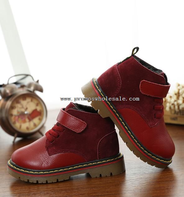 kids warm short boots