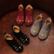 cat head baby shoes images