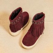 children fringe short boots images