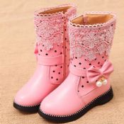 Fancy children warm half boots images