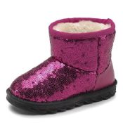 Fashionable patterns winter snow boots images