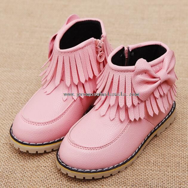 tassel snow boot for winter