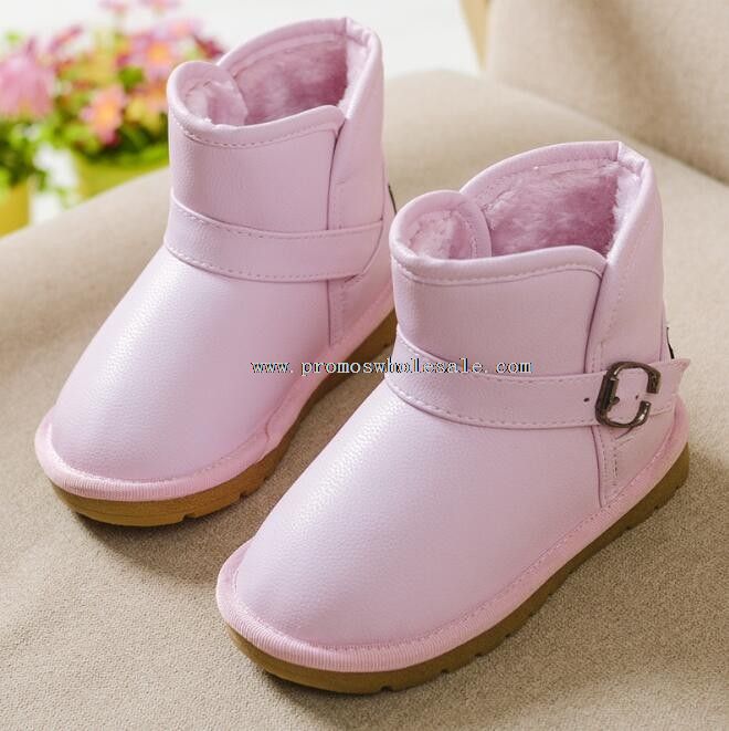 warm fur ankle snow boots