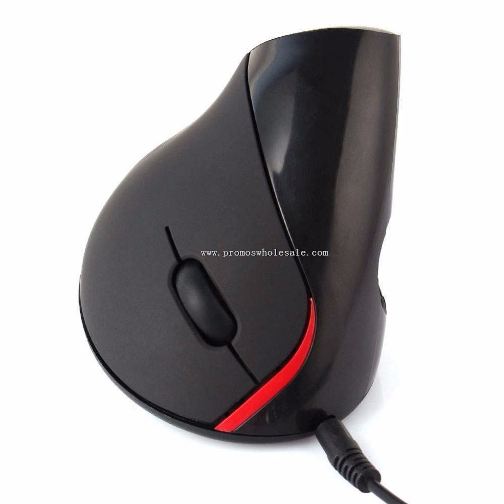 2.4GHz USB ergonômico Mouse sem fio Vertical