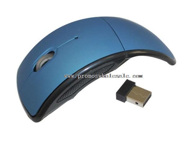 2,4 GHz sammenleggbar trådløs mus