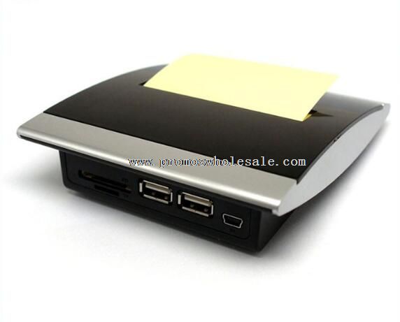 2 port USB Hub catatan dispenser