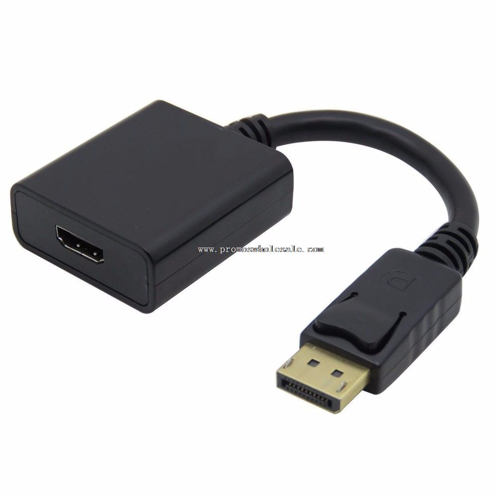 DP de DisplayPort macho a HDMI hembra DP a HDMI Cable adaptador convertidor