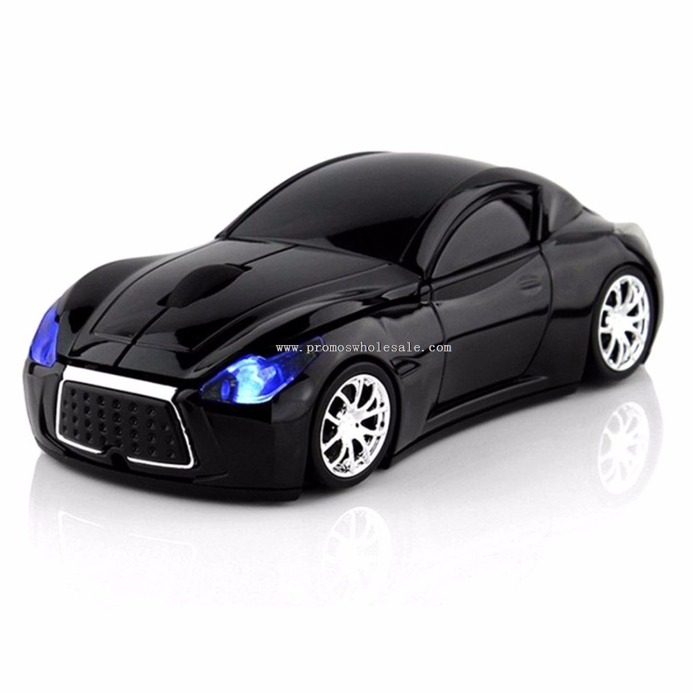 LED Headlights Racing Car Mouse