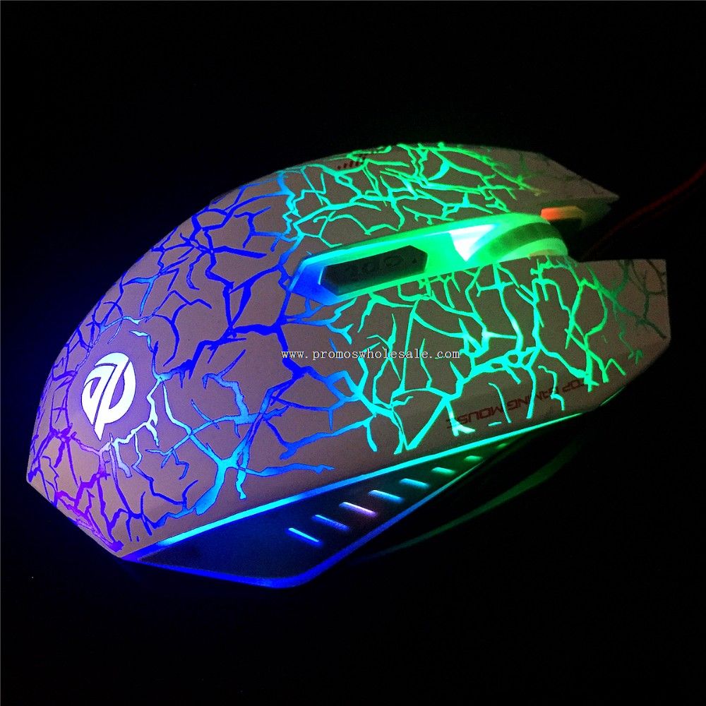 LED lys Gaming musen