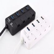 4 portas usb 3.0 Hub images