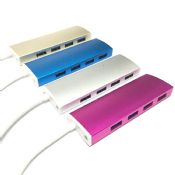 Ad alta velocità in alluminio usb 3.0 versione 4-port Hub Splitter images