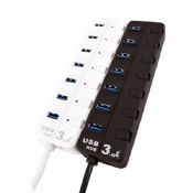 Schalter und Tasten USB3. 0 7 Port USB-hub images