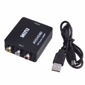 Vedio Adapter HDMI AV Converter-boksen images