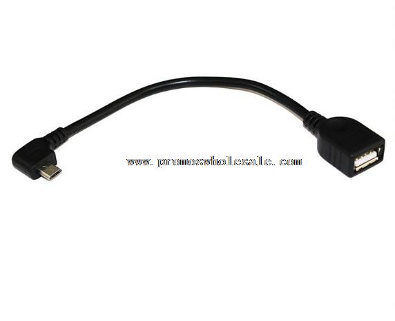 Micro USB к USB 2.0 OTG адаптер кабель