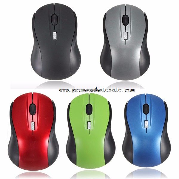 Beralih Mouse nirkabel optik ekonomi 4D