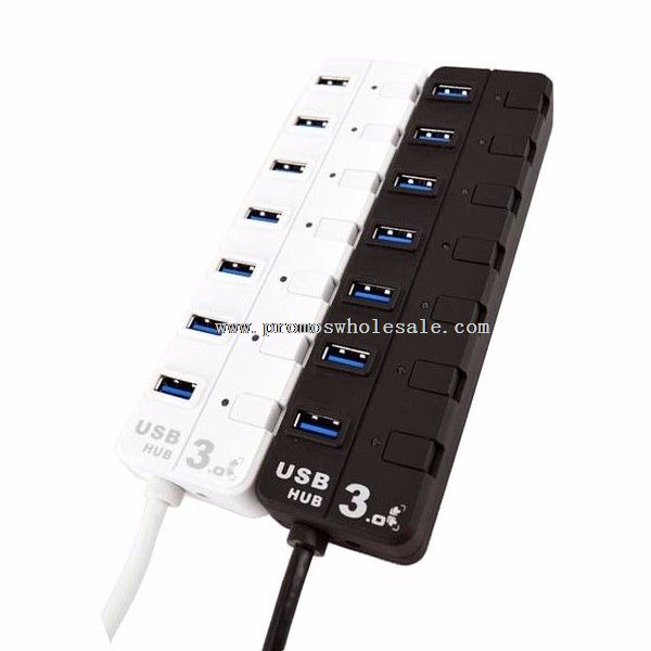 Brytere og knapper usb3.0 7 Port usb hub