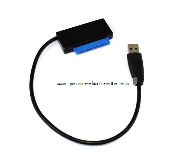 USB 3.0 to SATA 22-Pin Serial 2.5 HDD Connection Adapter Cable
