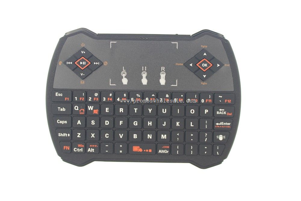 2.4g mini fly air gyro mouse wireless keyboard