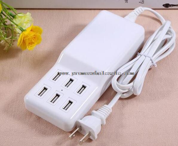 6 usb phone charger