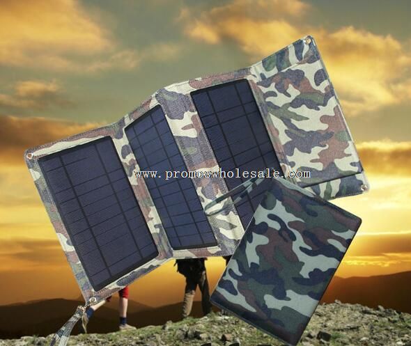 9 w 5000mAh Solar makt Bank