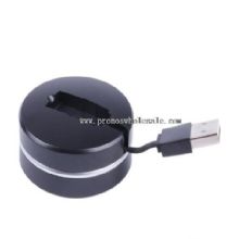 Retractable USB phone charging cable images