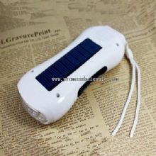 Solar Power Bank With Flashlight images