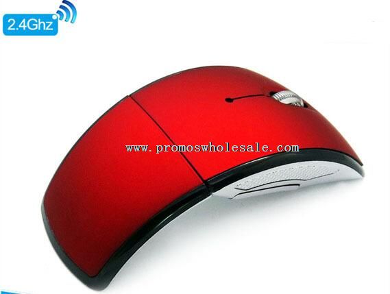 Składana 10m Wireless mouse mysz z komputera