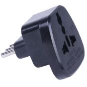 10/16A black plug converter travel adapter images