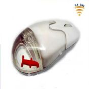 2.4g usb wireless liquid rechargeable mouse with customised floater images
