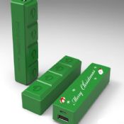 Bank 2600mAh pakai baterai pengisi daya images