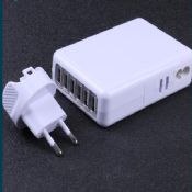 4000MA 6 USB-port laddare images