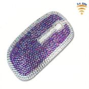 Souris sans fil d’usb diamond bling images