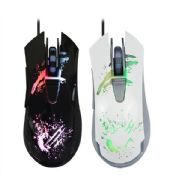 Souris de jeu LED rétroéclairage 6 boutons images