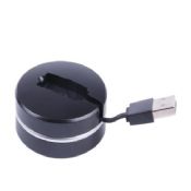 Retractable USB phone charging cable images