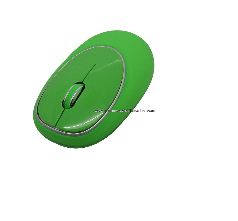 Mini 2,4 ghz trådløs silicium gummi mus