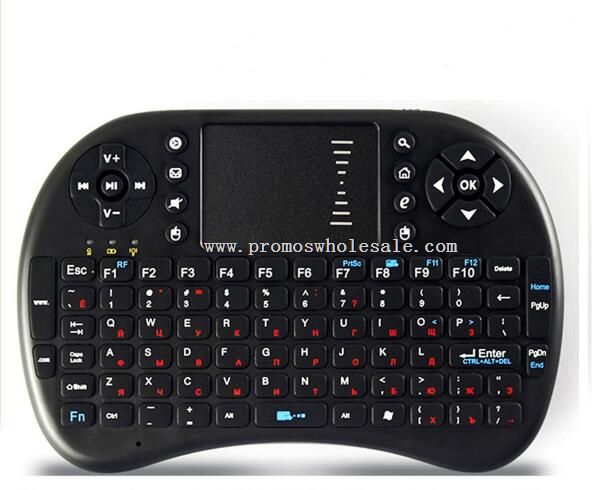 Mini Keyboard 2.4G nirkabel game udara terbang Mouse