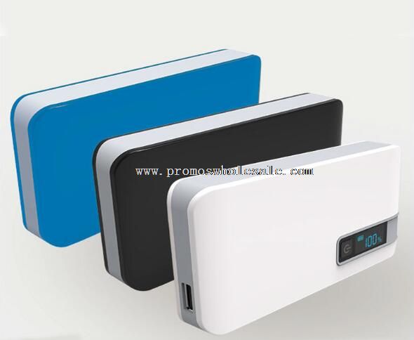 Li-Polymer, Powerbank USB universel Smartphone 8000mAh avec Câble adapteur