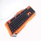 Luz LED con cable usb gaming teclado mecánico RGB con retroiluminado small picture