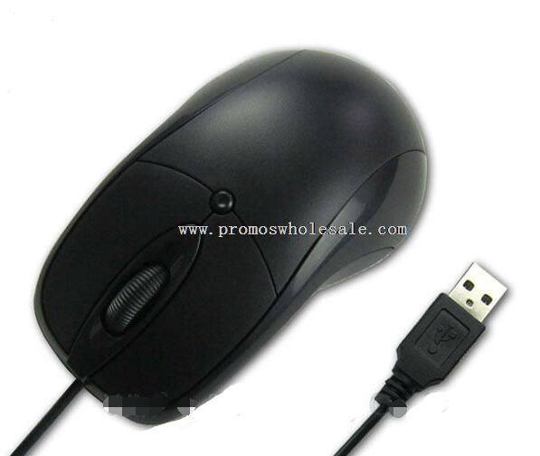 USB kablet 3d optisk mus for skrivebordet