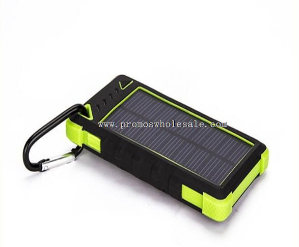 12000mAh Dual USB cargador de batería Solar portátil