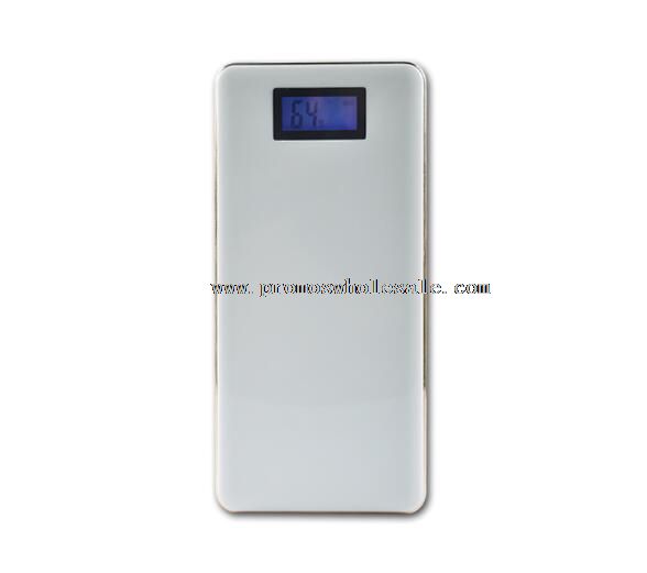 12000mAh Slim Power Bank 2A With LCD Screen