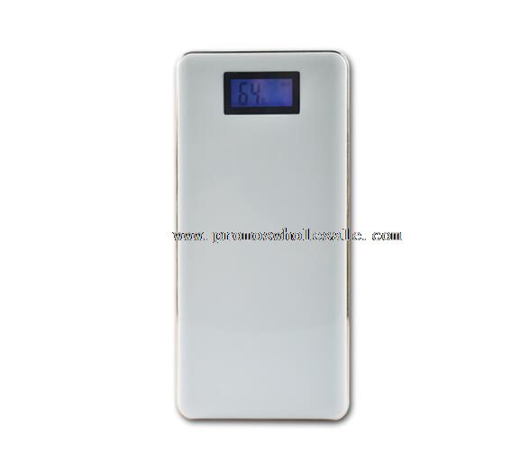 2A ramping Power Bank 12000mAh dengan layar LCD