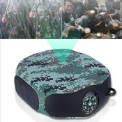 10000mAh Camouflage Power Bank Round Waterproof Output Army Style images