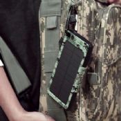 Camouflage Solar Power Bank 8000mAh avec Câble adapteur images