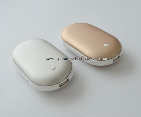 Mini calentador de mano potencia banco 5200mAh