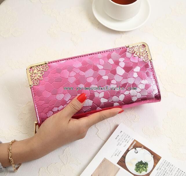 money clip women simple plain clutch bag