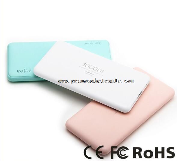 Power Bank 10000mAh med Led lys