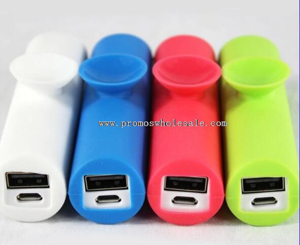 Cargador móvil USB con ventosa