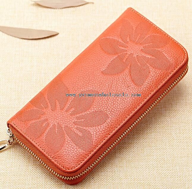 flower print leather phone waller case