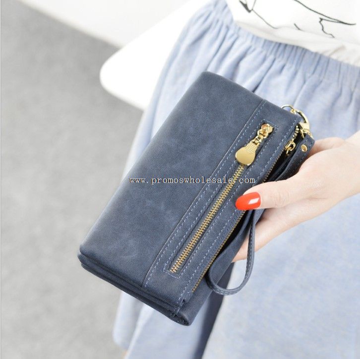 ladies pure color clutch